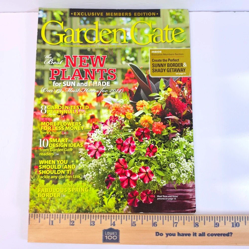 Garden Gate Magazine Feb 2014 Issue 115 Exclusive Members Edition